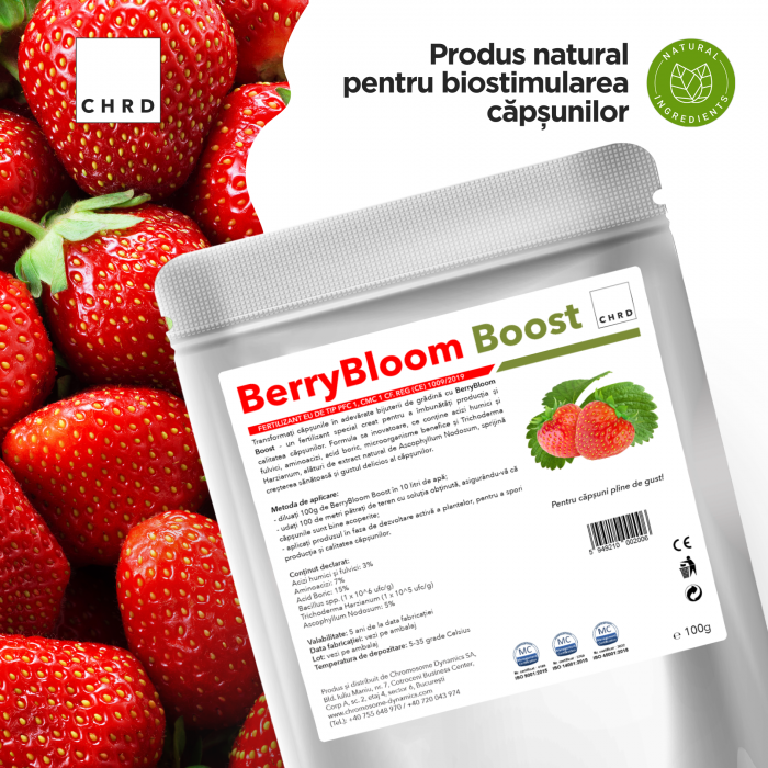 BerryBloom Boost, Produs natural pe baza de microorganisme si nutrienti pentru capsuni, 100 g [2]