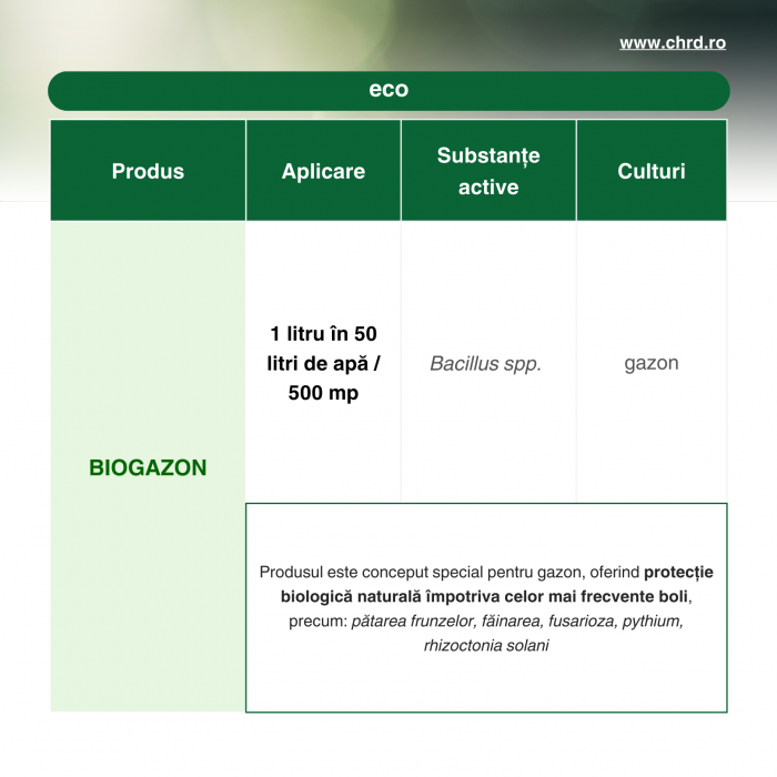 BIOGAZON, Produs biologic pentru controlul bolilor gazonului, 10 litri [2]