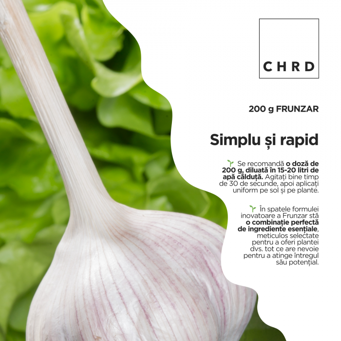 Frunzar, fertilizant ecologic pentru salată, rucola, ceapă, usturoi, EU Fertilizer PFC1 CMC1, plic 200g [3]