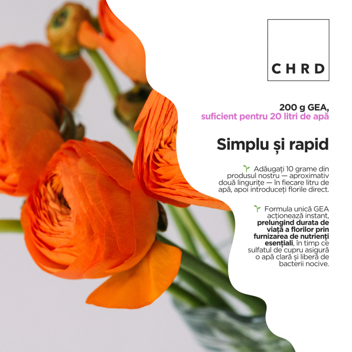 Gea, Viață mai lungă pentru florile tăiate, plic 200g [3]