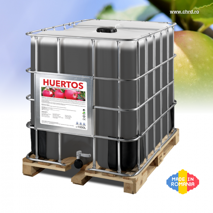 HUERTOS, Biostimulator nemicrobian cu microelemente și acizi humici pentru pomi fructiferi, IBC 1000 litri [2]