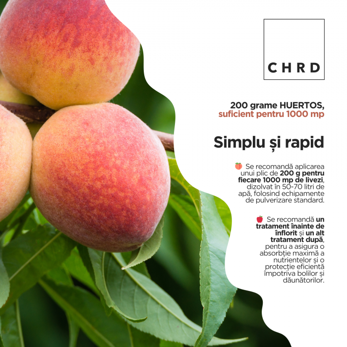 HUERTOS – FERTILIZANT EU DE TIP PFC 1, CMC 1 CF. REG. (CE) 1009/2019 Foliar pentru livezi (pomi / arbuști fructiferi), 200g [3]