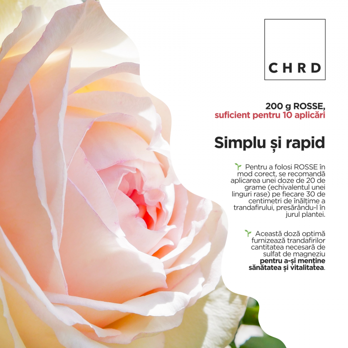 Rosse, Sulfat de magneziu pentru trandafiri, plic 200g [3]