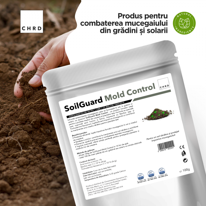 SoilGuard Mold Control, Produs natural pentru combaterea mucegaiului din gradini si solarii, 100 g [2]