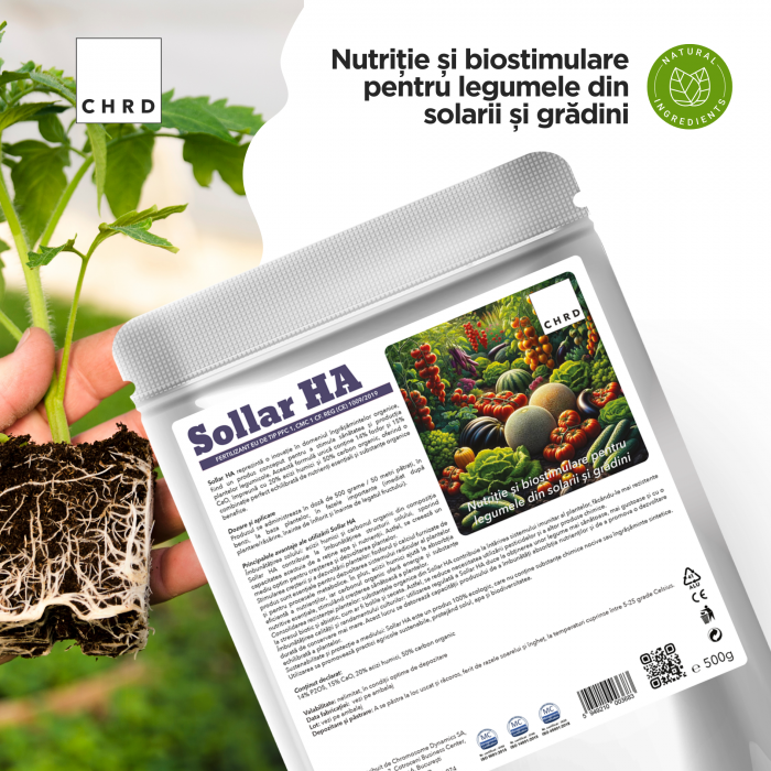 Sollar HA - Nutriție și biostimulare pentru legumele din solarii și grădini, 500g [2]