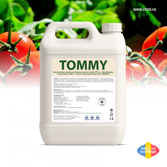 TOMMY, Biostimulator organic profesional pentru tomate, 10 litri [2]