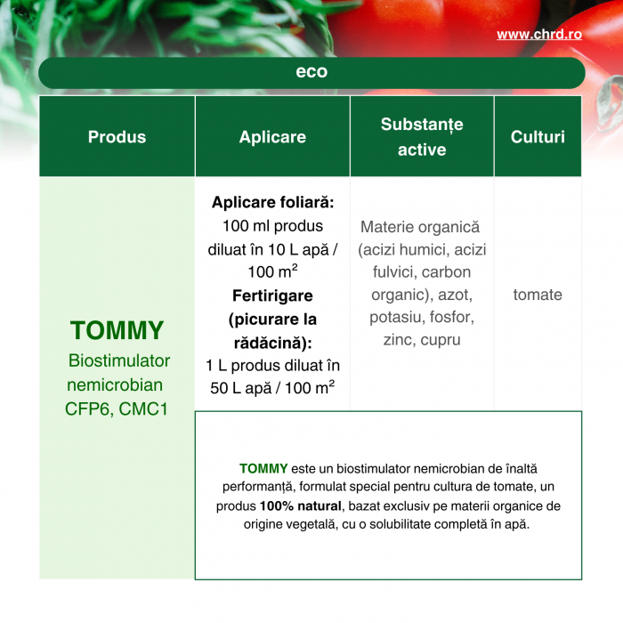 TOMMY, Biostimulator organic profesional pentru tomate, 10 litri [3]