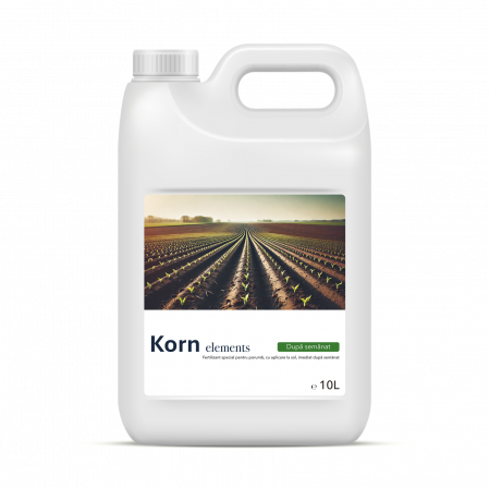 Korn Elements După semănat, Fertilizat lichid cu aplicare la sol pentru porumb, după semănat, CFP 1, CMC 1, 10 litri