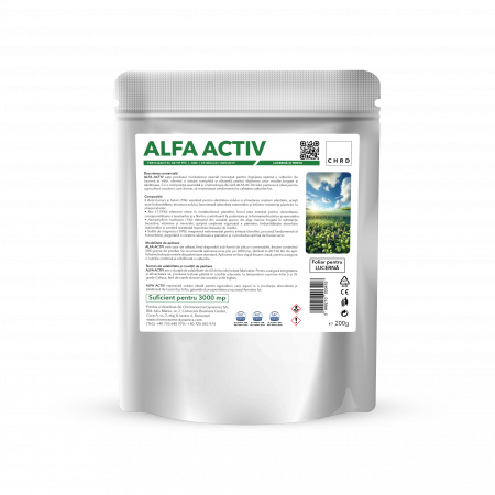 Fertilizanti 200g - ALFA ACTIV – FERTILIZANT EU DE TIP PFC 1, CMC 1 CF. REG. (CE) 1009/2019 Foliar pentru lucernă și trifoi, 200g