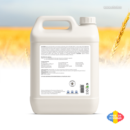 ALLEGRIA, Biostimulator nemicrobian cu microelemente și acizi humici pentru cereale păioase (grâu, orz, triticale, orzoaică, ovăz, secară), 10 litri [1]