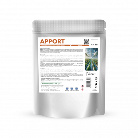 Fertilizanti 200g - APPORT – FERTILIZANT EU DE TIP PFC 1, CMC 1 CF. REG. (CE) 1009/2019 Foliar pentru legume, 200g