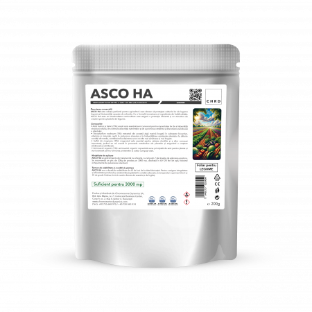 Fertilizanti 200g - ASCO HA – FERTILIZANT EU DE TIP PFC 1, CMC 1 CF. REG. (CE) 1009/2019 Foliar pentru legume, 200g