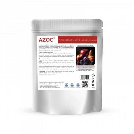 Azoc, Previne caderea fructelor de mar, par, prun, cais, plic 200g