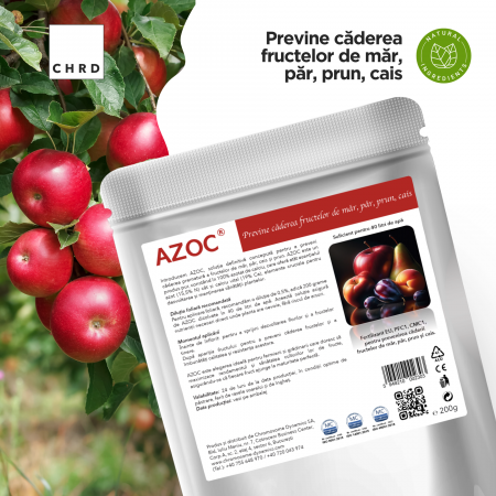Azoc, Previne caderea fructelor de mar, par, prun, cais, plic 200g [1]