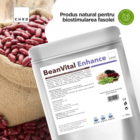 BeanVital Enhance, Produs natural pe baza de microorganisme si acizi humici si fulvici pentru biostimularea fasolei, 100 g [1]