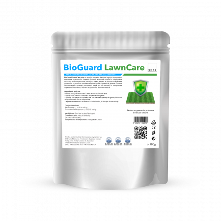 Biofungicide - BioGuard LawnCare, Produs natural pentru biocontrolul bolilor gazonului, 100 g