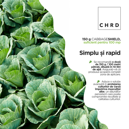 Cabbage Shield, Produs natural pentru biocontrolul bolilor si daunatorilor verzei, 150 g [2]
