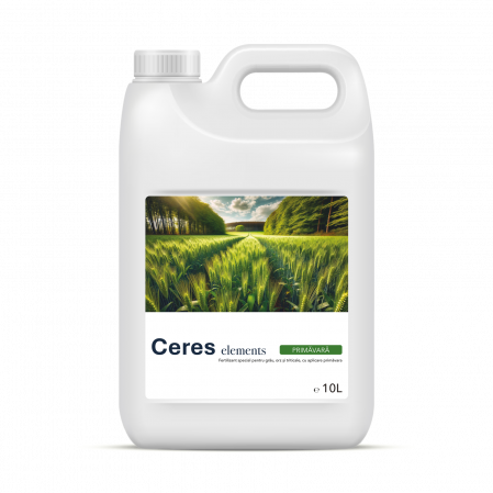 Ceres Elements Primăvară, Fertilizant foliar pentru păioase cu aplicare primăvara, CFP 1, CMC 1,  10 litri