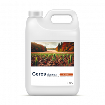 Ceres Elements Toamnă, Fertilizant foliar pentru păioase cu aplicare toamna, CFP 1, CMC 1,  10 litri