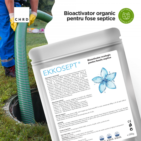 Ekkosept, bioactivator organic pentru fose septice, 200g [1]
