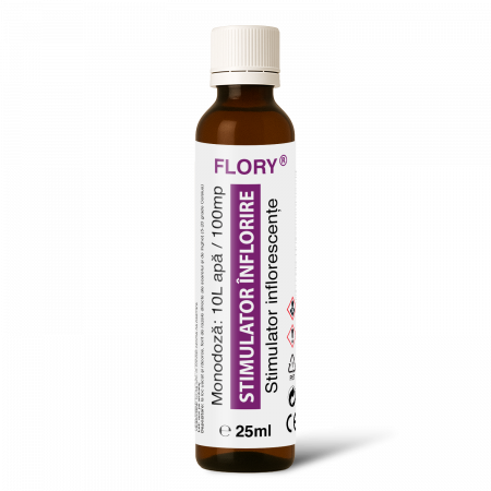 FLORY®​​​​​​, Biostimulator de precizie pentru înflorire, 100mp, 25ml