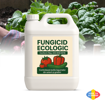 Bidoane 10 litri - FUNGICID ECOLOGIC – gata de folosire - Formulă biologică pe bază de Trichoderma atroviride (harzianum) (≥ 1 × 10⁵ UFC / ml), 10 litri