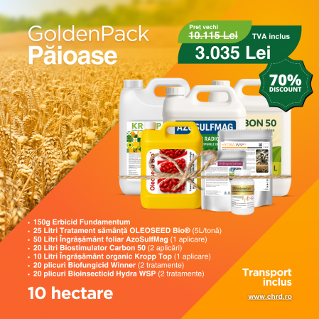 Pachete 2025 - GoldenPack - Pachet complet Păioase - 10 hectare