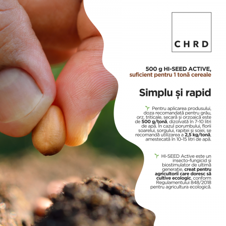 HI-SEED Active, Insecto-fungicid și biostimulator de germinație, 500g [2]