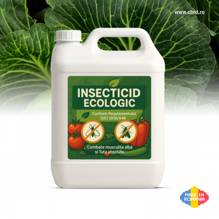 Bioinsecticide - INSECTICID ECOLOGIC – gata de folosire - Formulă biologică pe bază de Bacillus subtilis & Bacillus pumilus (≥ 1 × 10⁵ UFC / ml), 10 litri