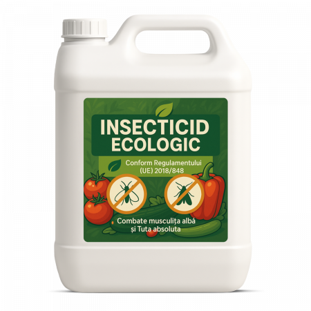 INSECTICID ECOLOGIC – gata de folosire - Formulă biologică pe bază de Bacillus subtilis & Bacillus pumilus (≥ 1 × 10⁵ UFC / ml), 10 litri [2]