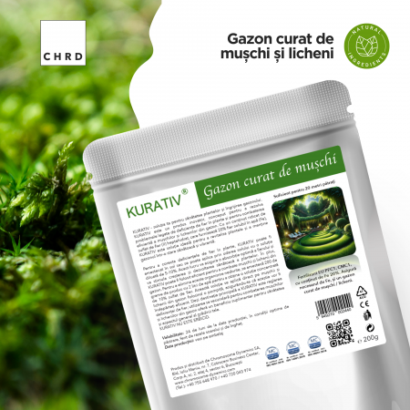 Kurativ, Gazon curat de muschi si licheni, plic 200g [1]