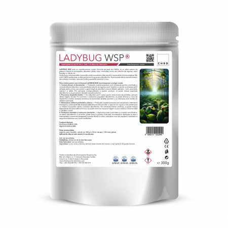 Bioinsecticide - LADYBUG WSP, Insectosupresor natural curativ, doza pentru 100 mp, 300 g