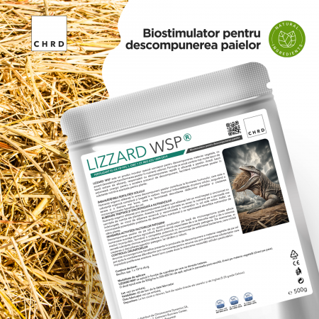 LIZZARD WSP, Biostimulator pentru descompunerea paielor, doza pentru 1 hectar, 500 g [1]