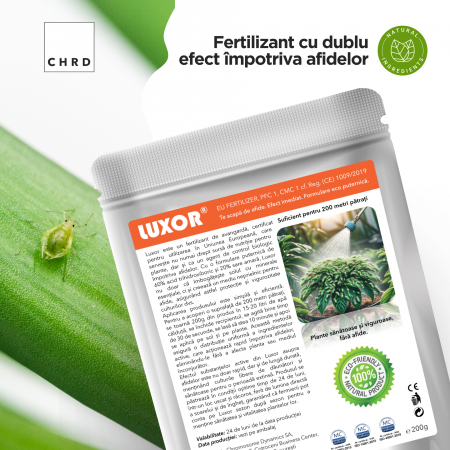 Luxor, plante sănătoase și viguroase, fără afide, EU Fertilizer PFC1, CMC1, plic 200g [1]