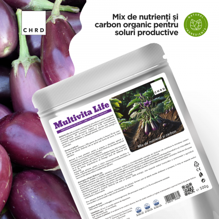 Multivita Life - Mix de nutrienți și carbon organic pentru soluri productive, 500g [1]
