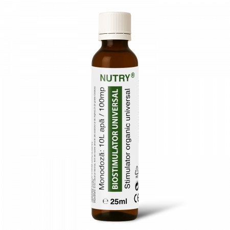 NUTRY®, Biostimulator foliar pentru toate tipurile de culturi, 100mp, 25 ml