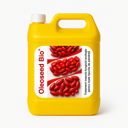 Tratament samanta - OLEOSEED Bio®, Tratament insecto-fungicid ecologic pentru sămânță, 5 litri
