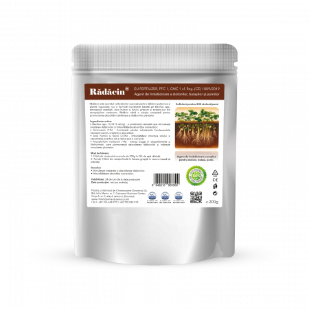 Biostimulatori - Rădăcin, agent de înrădăcinare a stolonilor, butașilor și pomilor, EU Fertilizer PFC1, CMC1, plic 200g