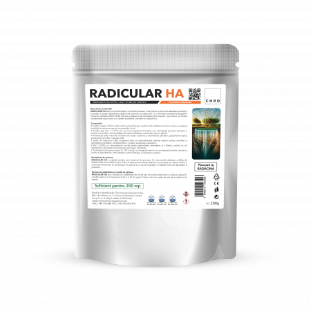 Fertilizanti 200g - RADICULAR HA – FERTILIZANT EU DE TIP PFC 1, CMC 1 CF. REG. (CE) 1009/2019 Picurare la rădăcină, 200g