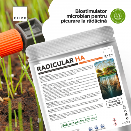 RADICULAR HA – FERTILIZANT EU DE TIP PFC 1, CMC 1 CF. REG. (CE) 1009/2019 Picurare la rădăcină, 500g [1]