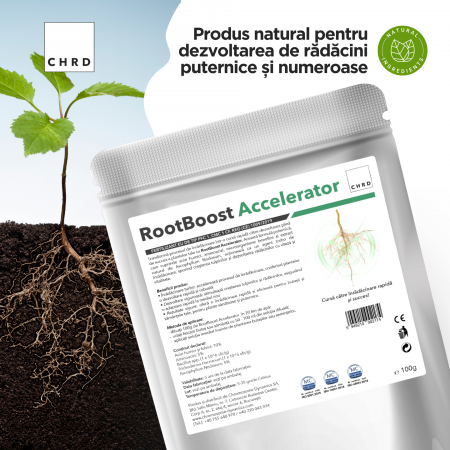 RootBoost Accelerator, Produs natural pe baza de microorganisme pentru dezvoltarea de radacini puternice si numeroase, 100 g [1]
