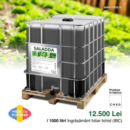 SALADDA, Biostimulator nemicrobian pentru salată, ceapă și varză, IBC 1000 litri