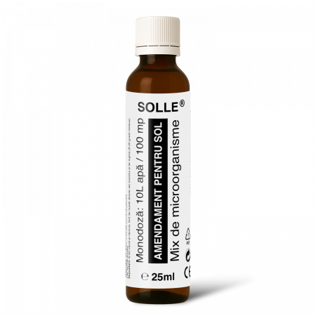 SOLLE®, Amendament pentru sol, 100mp, 25ml