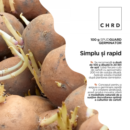 SpudGuard Germinator, Produs natural pe baza de microorganisme pentru biocontrolul bolilor cartofilor nou plantati (samanta), 100 g [2]
