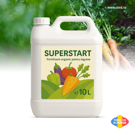 Bidoane 10 litri - SUPERSTART HA, Fertilizant organic lichid de tip PFC1, CMC6 cf. Reg. (CE) 1009/2019, 10 litri