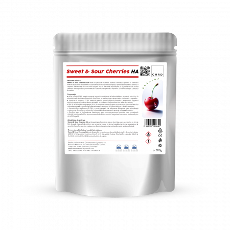 Hidrosolubile - Sweet & Sour Cherries HA, FERTILIZANT EU DE TIP PFC 1, CMC 1 CF. REG. (CE) 1009/2019, pentru visine; 200g