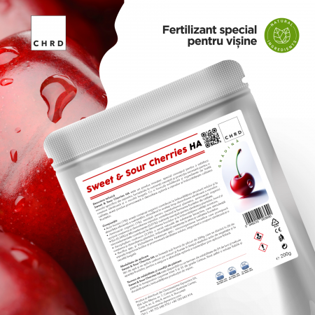 Sweet & Sour Cherries HA, FERTILIZANT EU DE TIP PFC 1, CMC 1 CF. REG. (CE) 1009/2019, pentru visine; 200g [1]