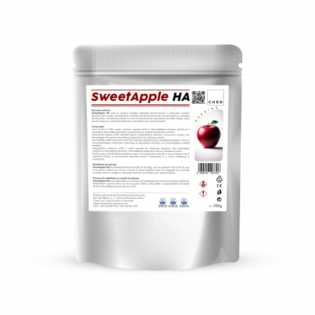 Hidrosolubile - SweetApple HA, FERTILIZANT EU DE TIP PFC 1, CMC 1 CF. REG. (CE) 1009/2019, pentru mere, 200g