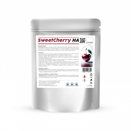 Hidrosolubile - SweetCherry HA, FERTILIZANT EU DE TIP PFC 1, CMC 1 CF. REG. (CE) 1009/2019, pentru cireșe, 200g