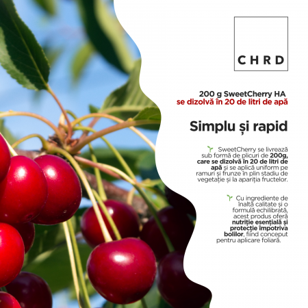 SweetCherry HA, FERTILIZANT EU DE TIP PFC 1, CMC 1 CF. REG. (CE) 1009/2019, pentru cireșe, 200g [2]